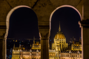 Budapest pariament view