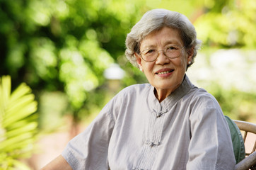 Portrait of senior woman