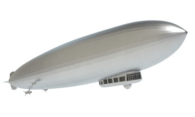 Naklejka premium 3d illustration of the Graf Zeppelin