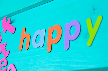 word letter happy
