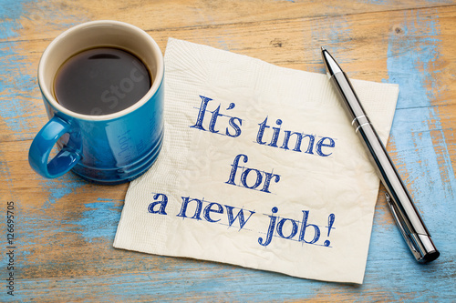 "It is time for a new job!" Fotos de archivo e imágenes