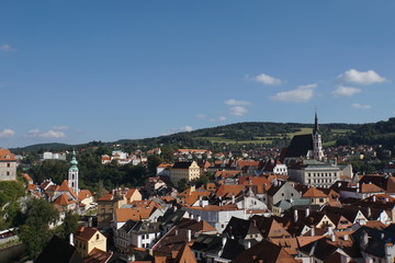 Wonderful view at Krumlov