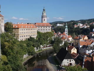 Obraz premium Wonderful view at Krumlov 