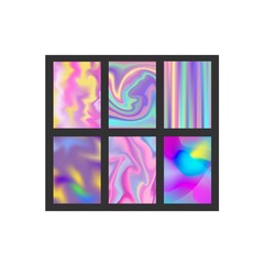 Abstract blur color layout design