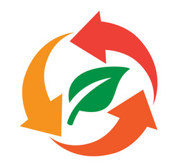 Recycling icon Design