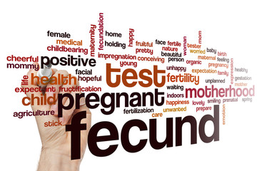 Fecund word cloud