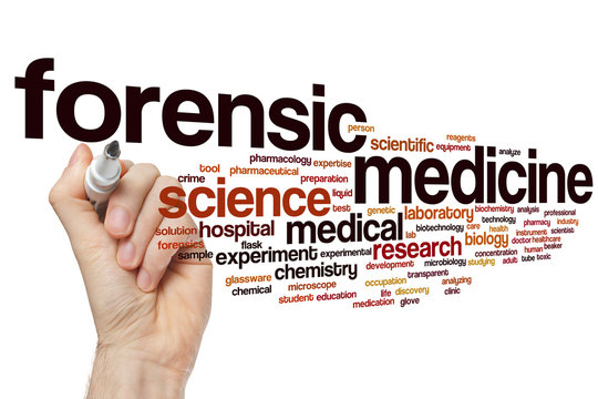 Forensic Medicine Word Cloud