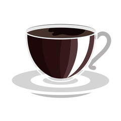 delicious coffee drink isolated icon vector illustration design