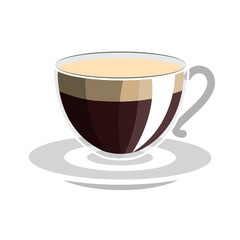 delicious coffee drink isolated icon vector illustration design