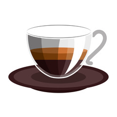 delicious coffee drink isolated icon vector illustration design