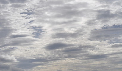 Cloudy sky background. - obrazy, fototapety, plakaty