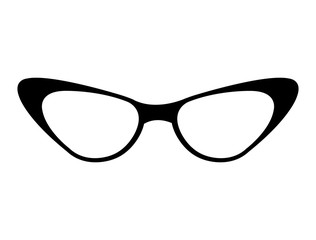 Fototapeta premium woman glasses isolated icon vector illustration design