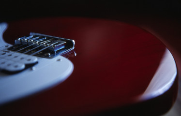 Guitar close-up