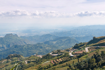Fototapeta premium View of hill