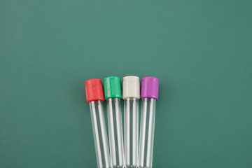 Blood sample tube for laboratory