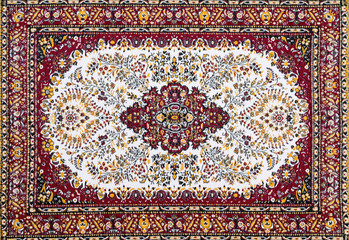 Texture or pattern of Persain carpet.
