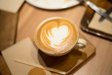 Blurred Cup Of Coffee