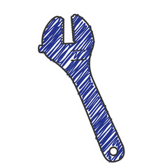 Naklejka premium wrench icon. repair tools design. vector illustration