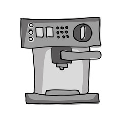 coffee machine icon image vector illustration design 