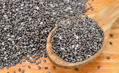 chia seed on table