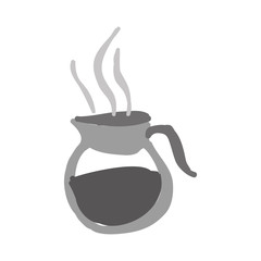 coffee kettle icon image vector illustration design 