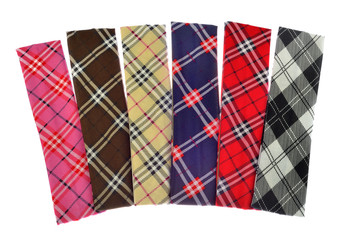 Fototapeta premium Lumberjack Plaid and Buffalo Check Patterns. Red, Black, White