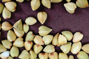 buckewheat on table