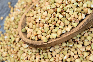 buckwheat on table