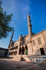 The Blue Mosque, (Sultanahmet Camii), Istanbul, Turkey.