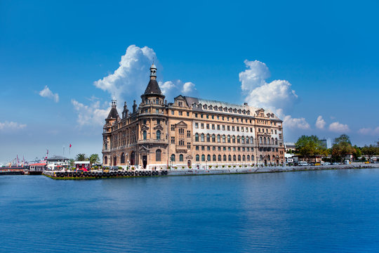 Haydarpasa Train Station in Istanbul City, Turkey