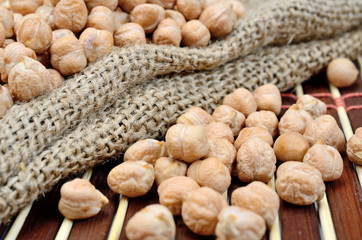 chickpea on table