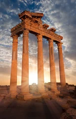 Papier Peint photo Rudnes The Temple of Apollo in Side, Turkey