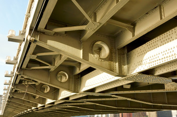 鉄橋の下部構造