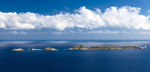 Fototapeta na wymiar Isola de Serpentara, Sardinia, Italy