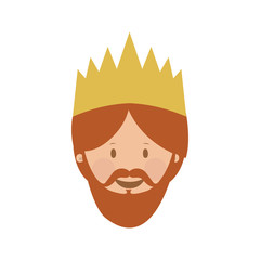 gaspar magi or wise men  icon image vector illustration design 