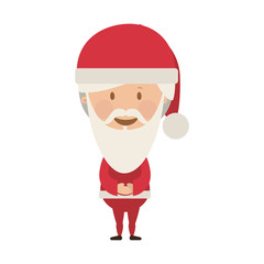 santa claus icon image vector illustration design 