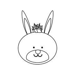 donkey animal icon image vector illustration design 