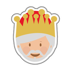 melchior magi or wise men icon image vector illustration design