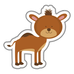 Fototapeta premium camel animal icon image vector illustration design 