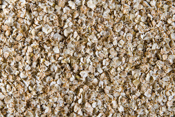 Multi cereal flakes background. Healthy lifestyle concept.