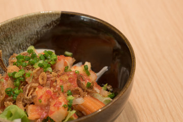 Kani tataki Salad