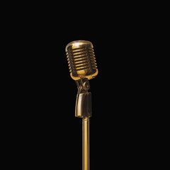 Fototapeta premium vintage microphone