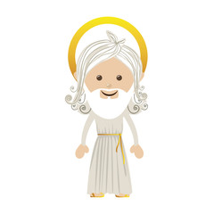 god representation icon image vector illustration design 