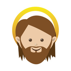 saint joseph holy family icon image vector illustration design 