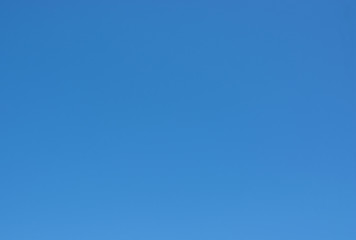 Blue sky without a cloud obscured the view daytime desolate empt