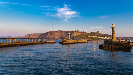 Fototapeta premium Whitby, North Yorkshire, UK