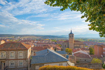 The medieval city of Avila in Spain