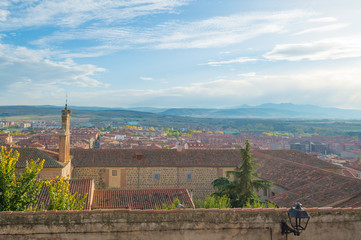 Obraz premium The medieval city of Avila in Spain