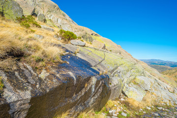 Hills of natural park Sierra de Gredos
