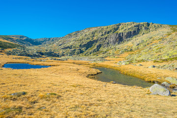Hills of natural park Sierra de Gredos